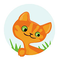 Оранжевая Кошка
